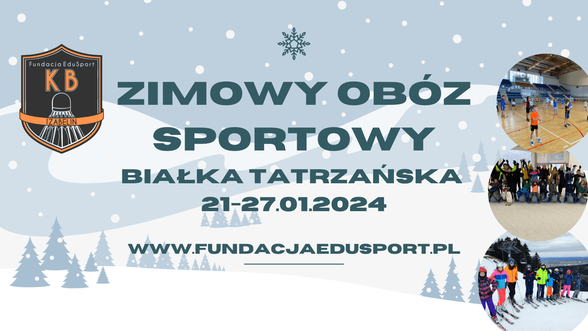 Zimowy Obóz Badmintonowo – Sportowy z FKB Izabelin