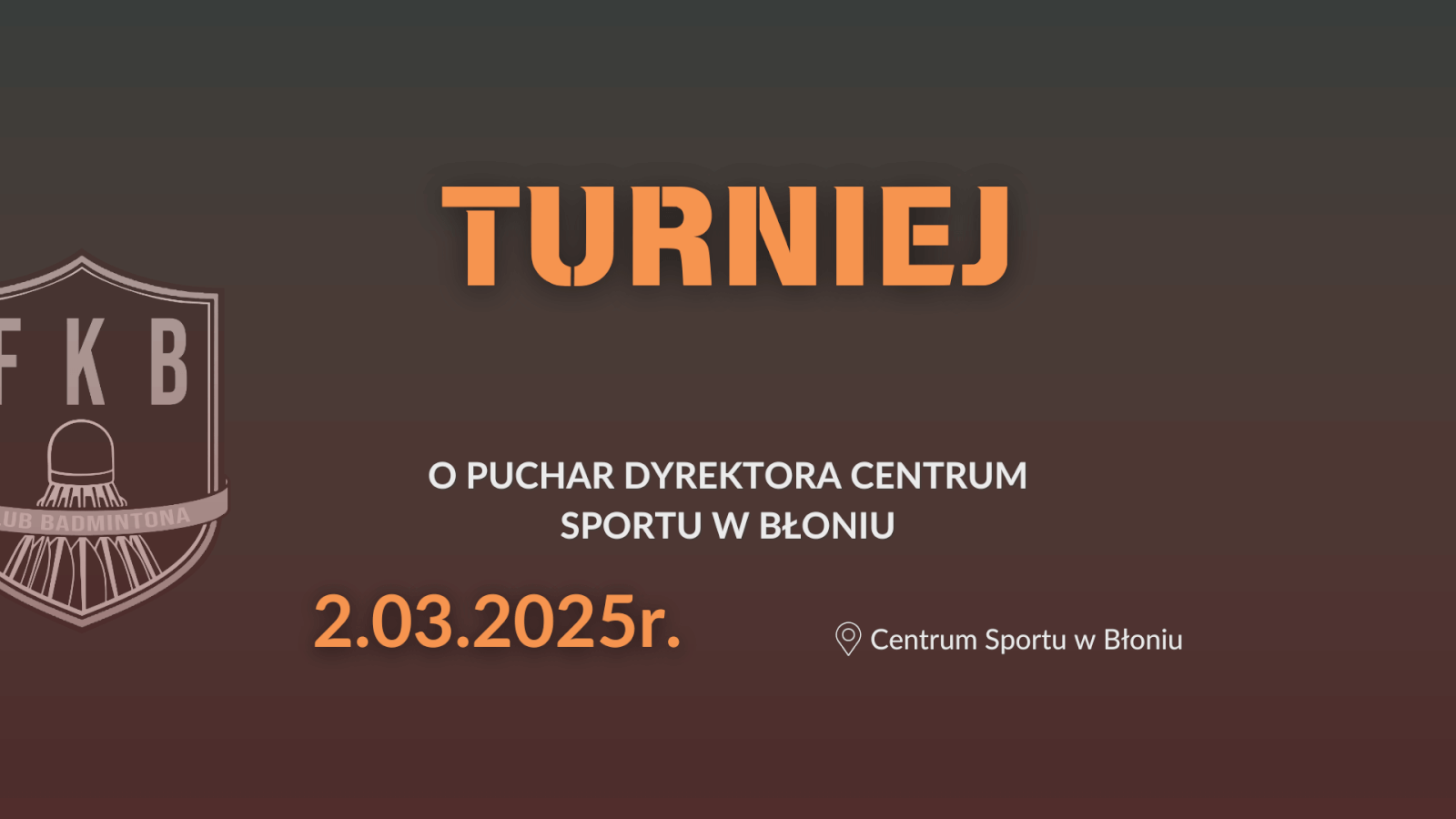 turniej badmintona